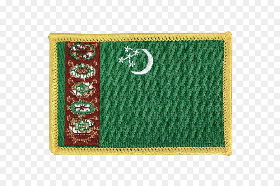 Le Turkménistan，Patch Drapeau PNG