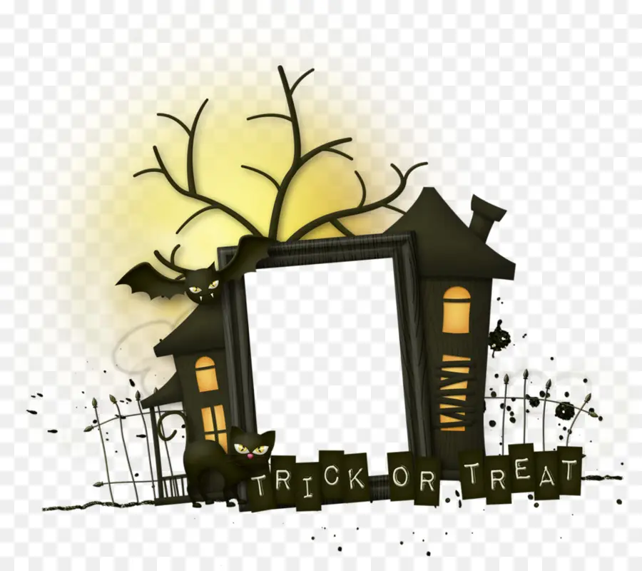 Maison D'halloween，Halloween PNG