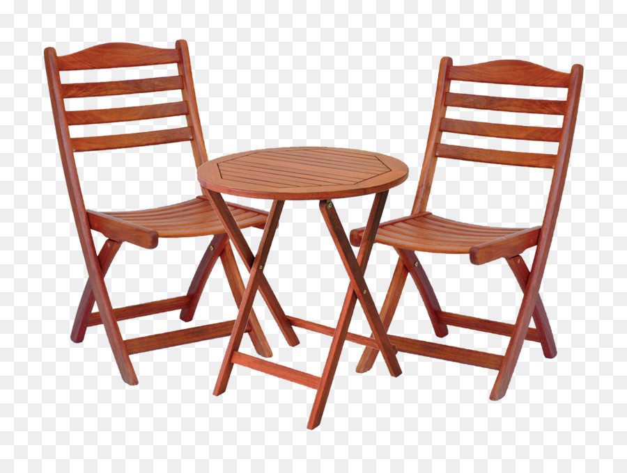 Table Et Chaises，En Bois PNG