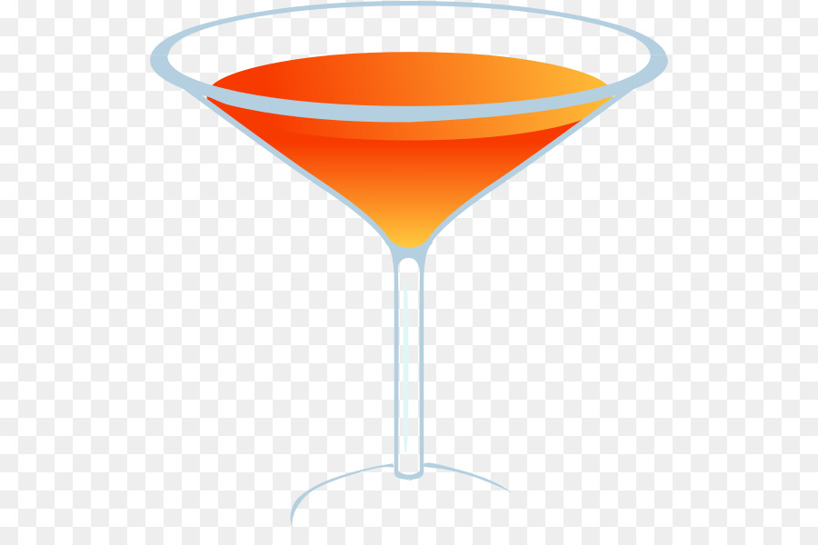 Verre à Cocktail，Paille PNG