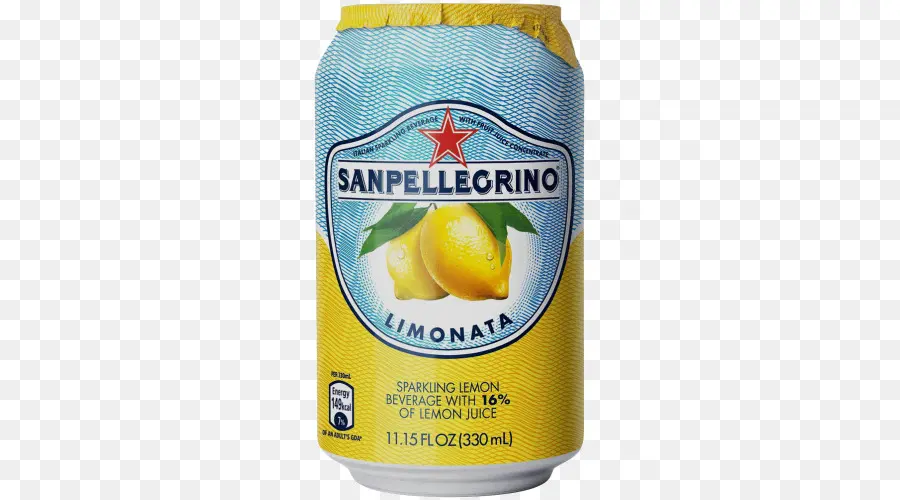 Canette San Pellegrino，Citron PNG