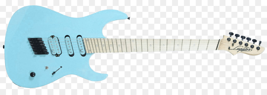 Guitare électrique Bleue，Cordes PNG