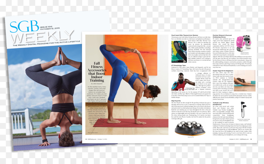 Yoga，Magazine PNG