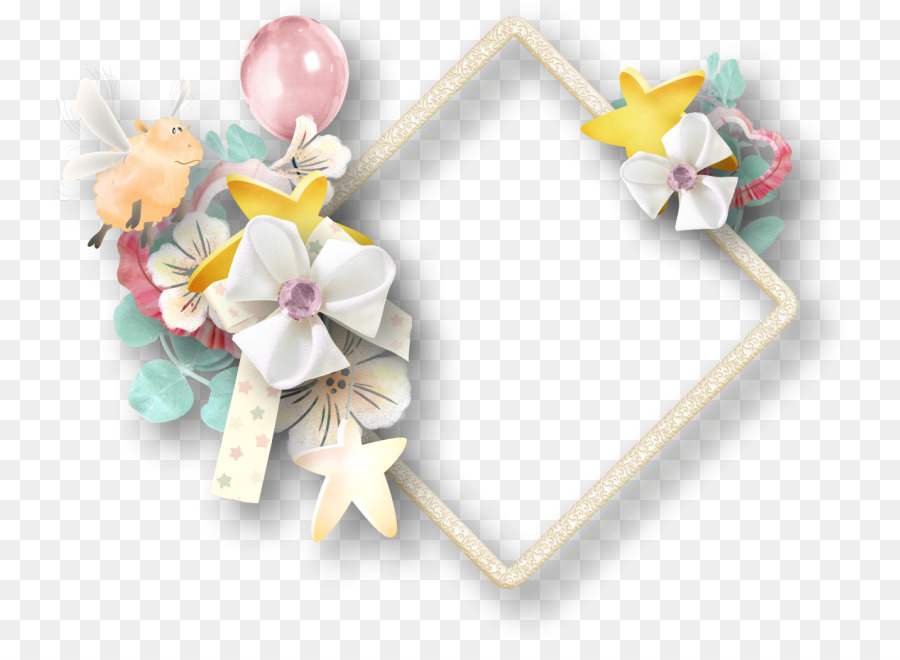 Cadre Floral，Fleurs PNG