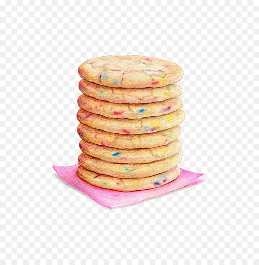 Pile De Cookies，Cuit PNG