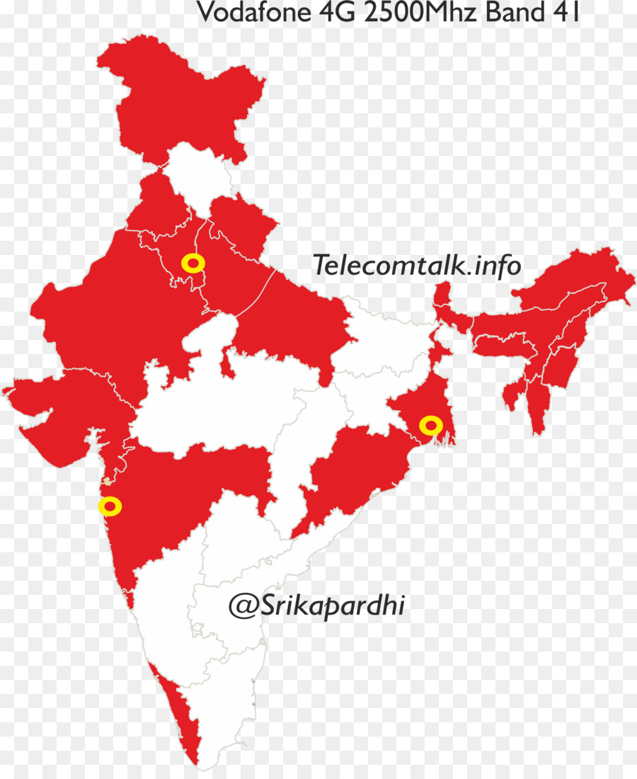 L Inde，Carte PNG