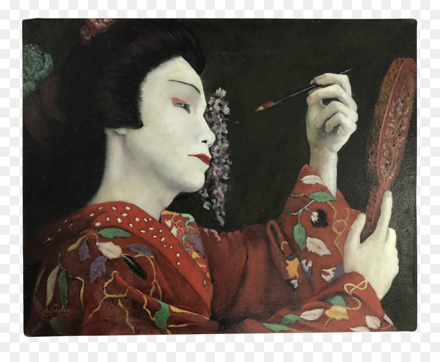 L Art Moderne，Geisha PNG