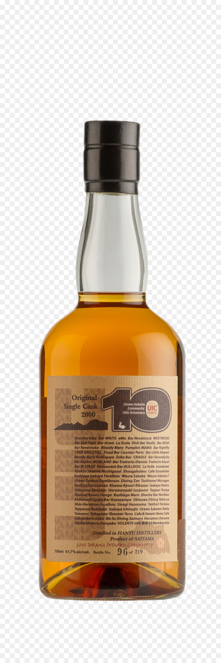 Whisky，Bouteille En Verre PNG