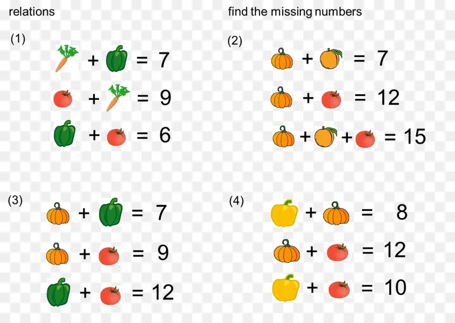 Casse Tête Mathématique，Nombres PNG