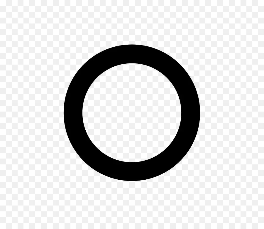 Cercle Noir，Rond PNG