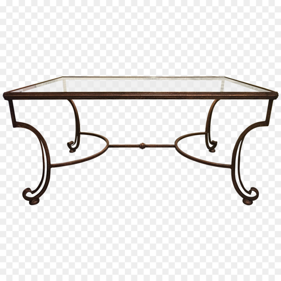 Table Avec Plateau En Verre，Pieds En Bois PNG