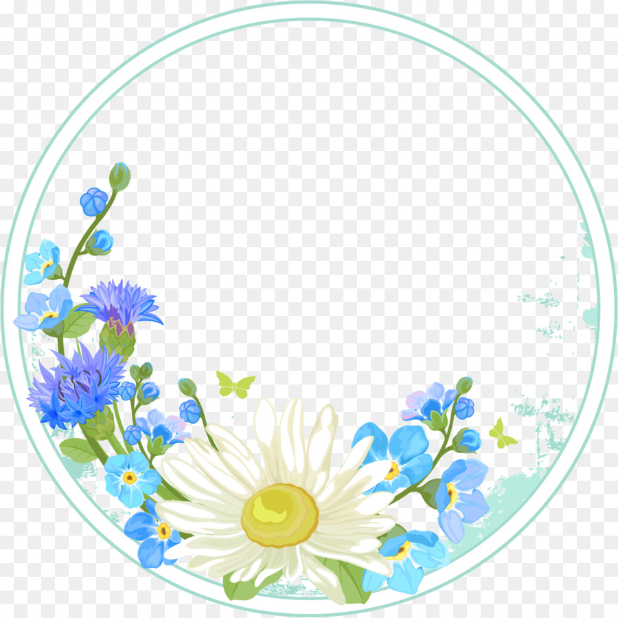 Couronne De Fleurs，Marguerite PNG