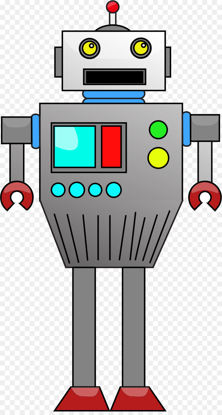 Robot，Moustache PNG