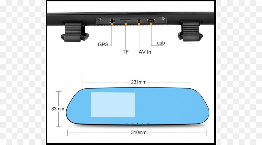 Dash Cam，Miroir PNG