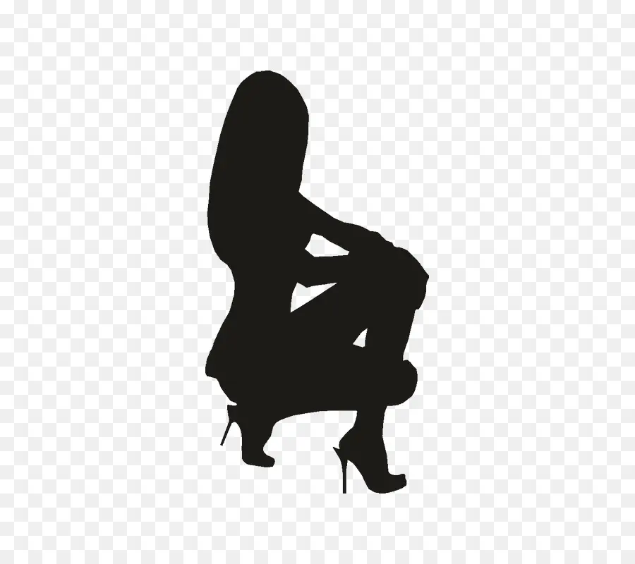 Silhouette，Femme PNG