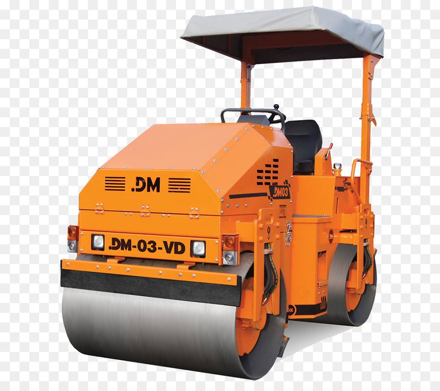 Rouleau Compresseur Orange，Construction PNG