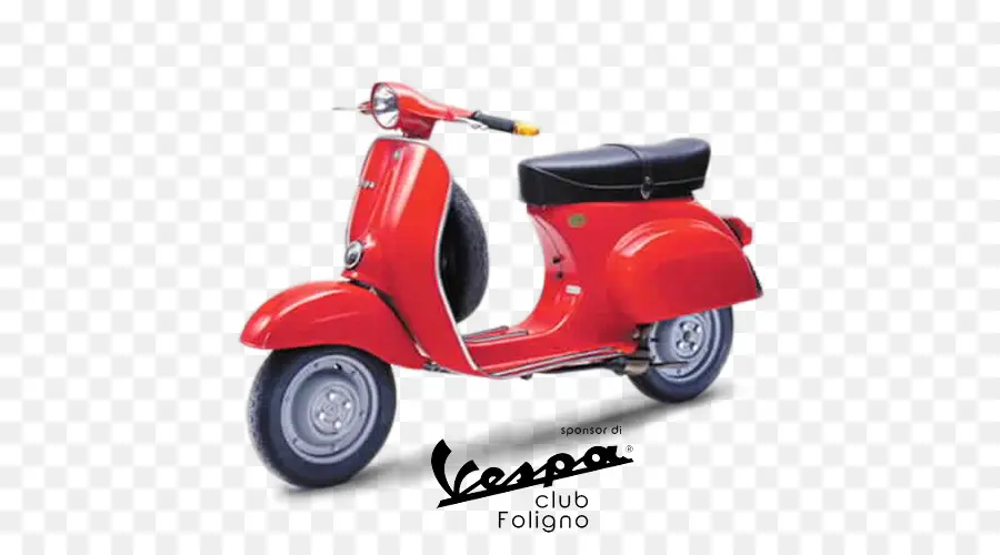 Scooter Vespa Rouge，Véhicule PNG