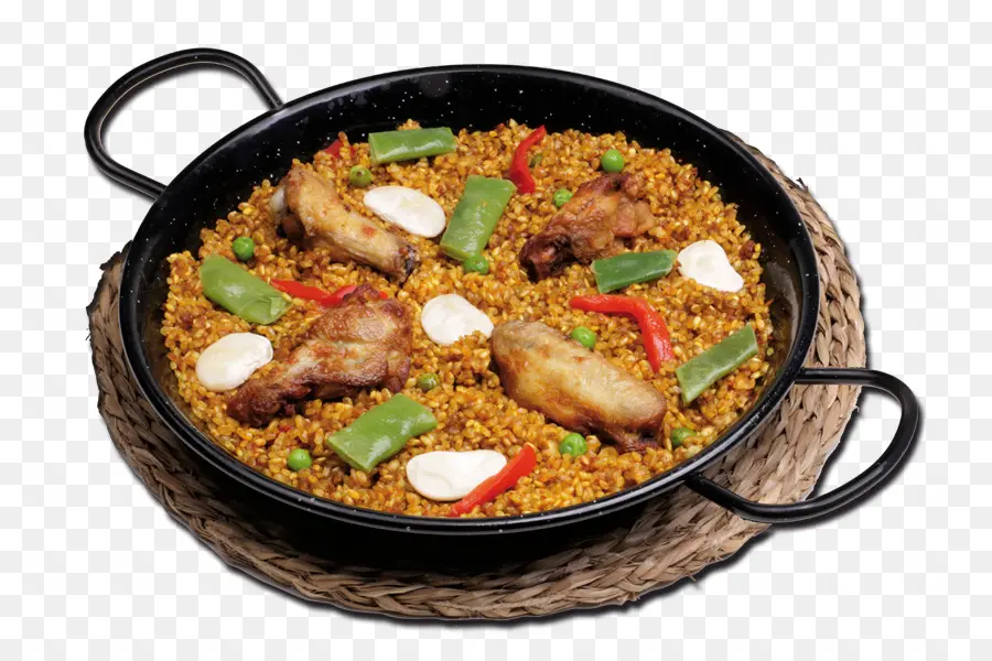 Paella，Riz Avec Du Poulet PNG