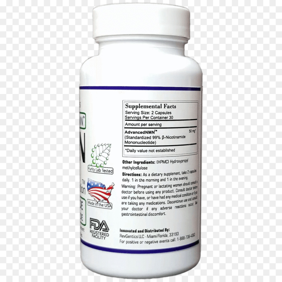 Complément Alimentaire，Nicotinamide Mononucléotide PNG