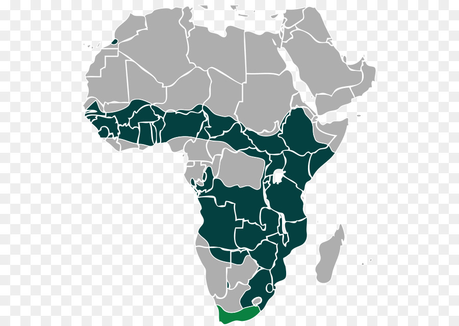 Carte，Afrique PNG