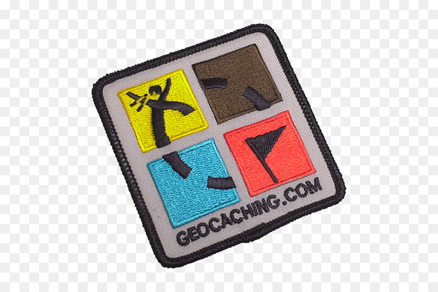 Patch De Géocaching，Géocachette PNG