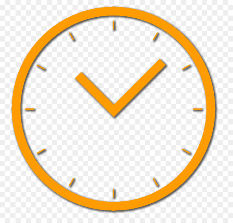 Horloge Orange，Temps PNG