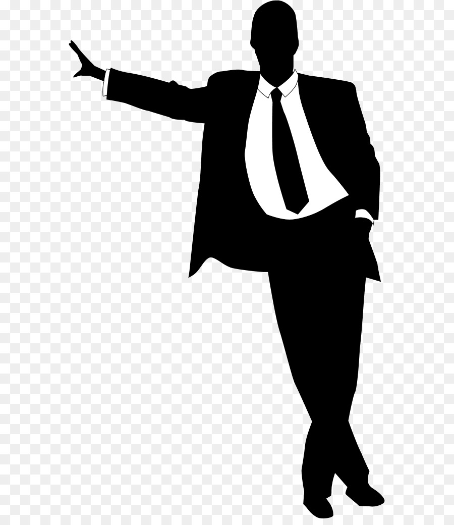 Homme Silhouette，Costume PNG