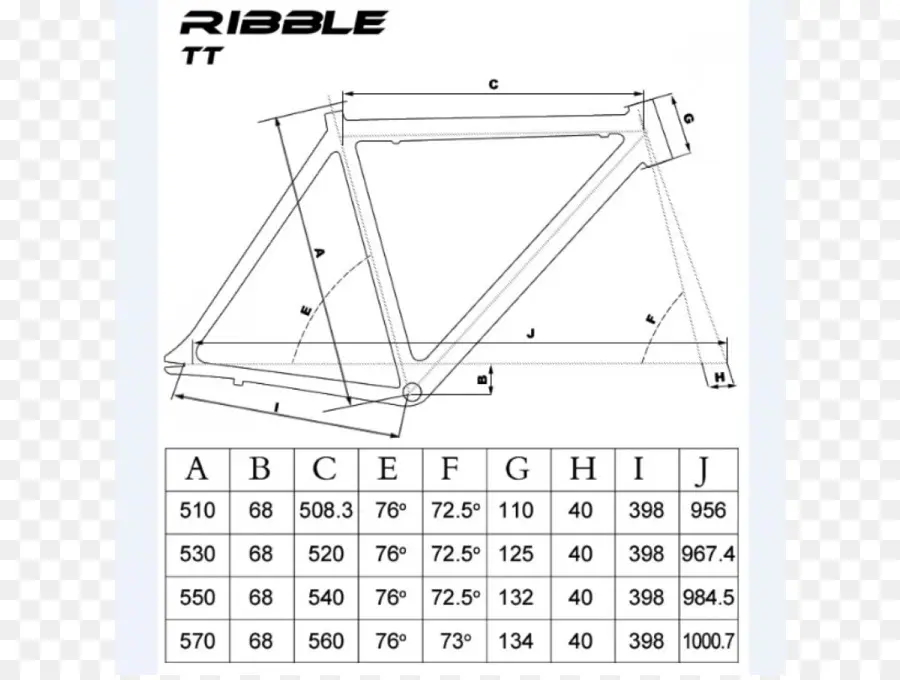 Cadre De Vélo，Mesures PNG