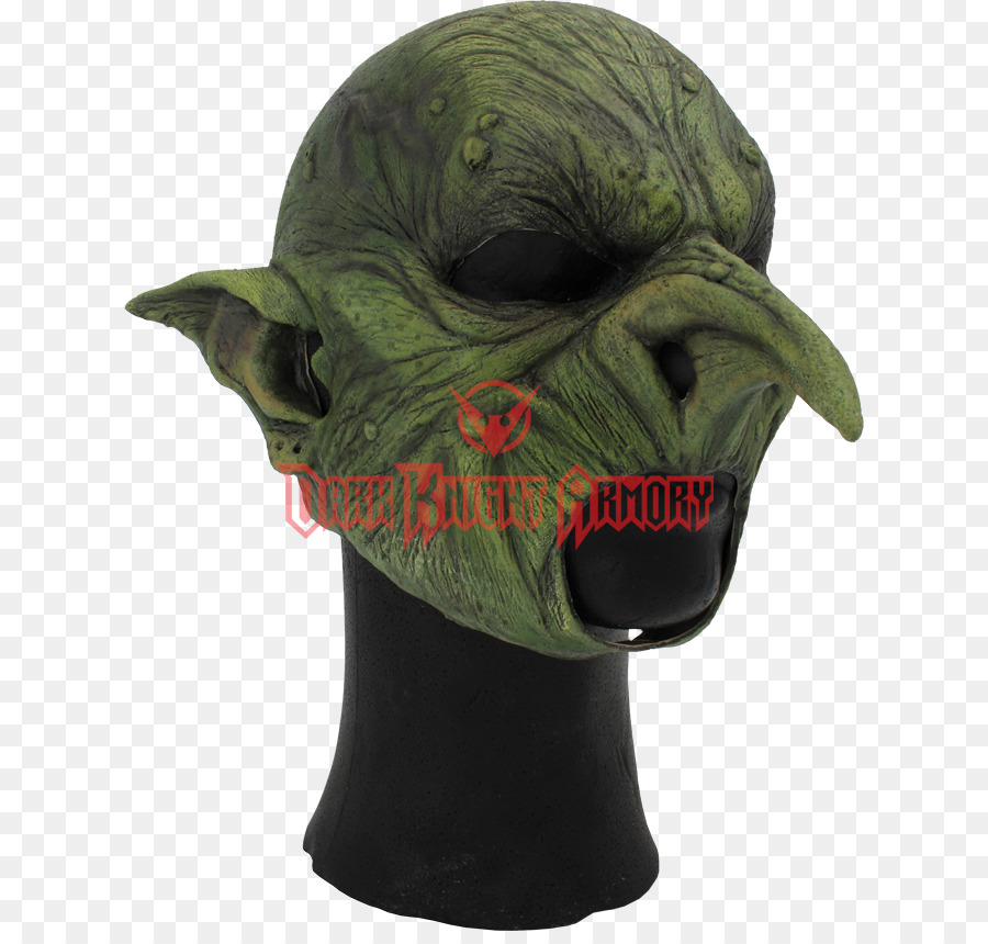 Masque De Lutin Vert，Halloween PNG