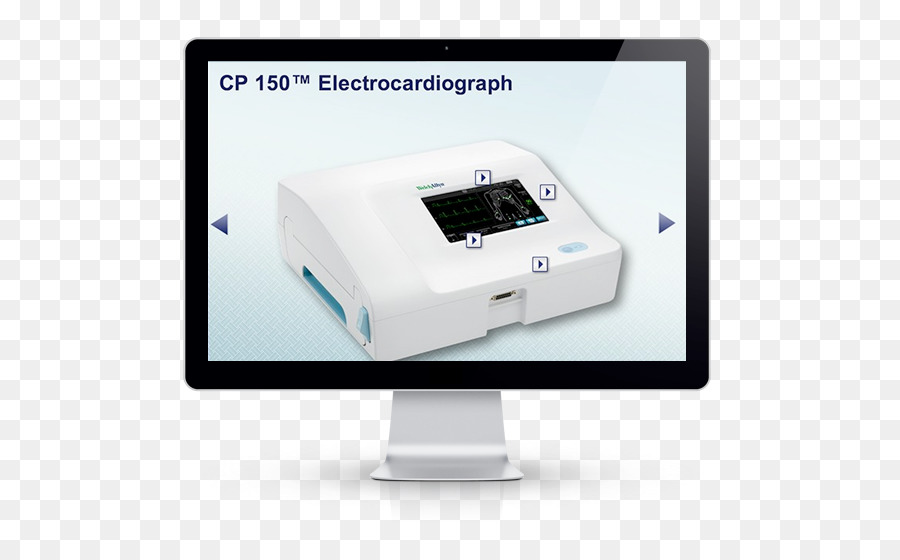 électrocardiographie，Welch Allyn PNG