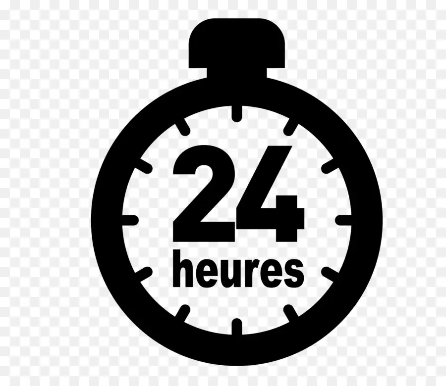 24 Heures，Horloge PNG