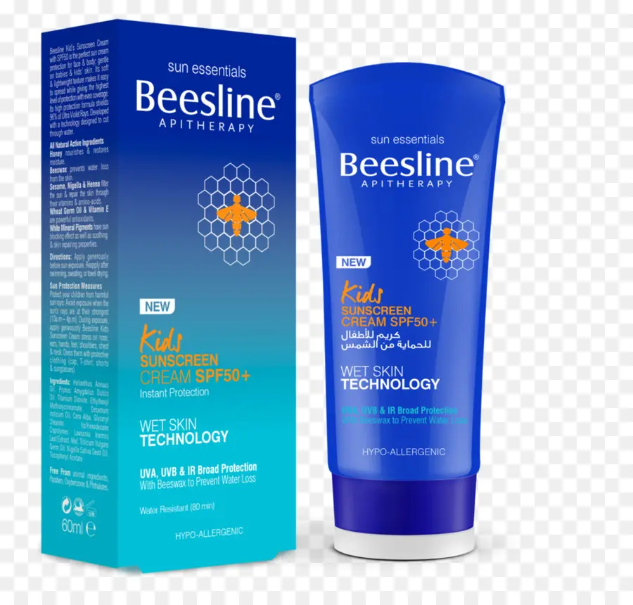 Crème Solaire，Ligne D'abeille PNG