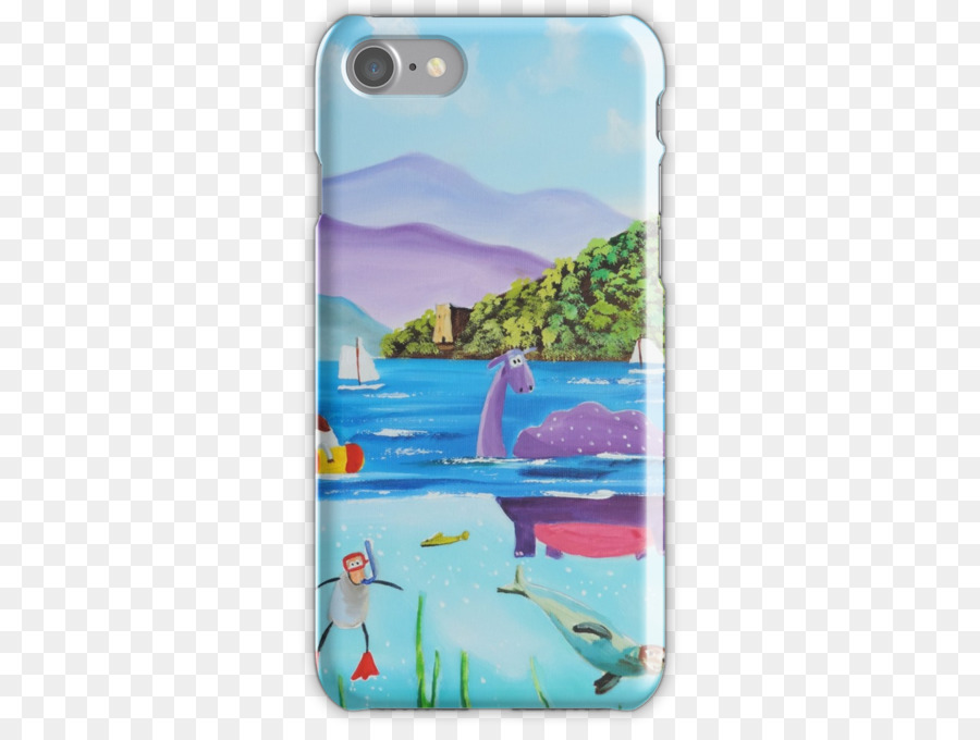 Le Loch Ness，Peinture PNG