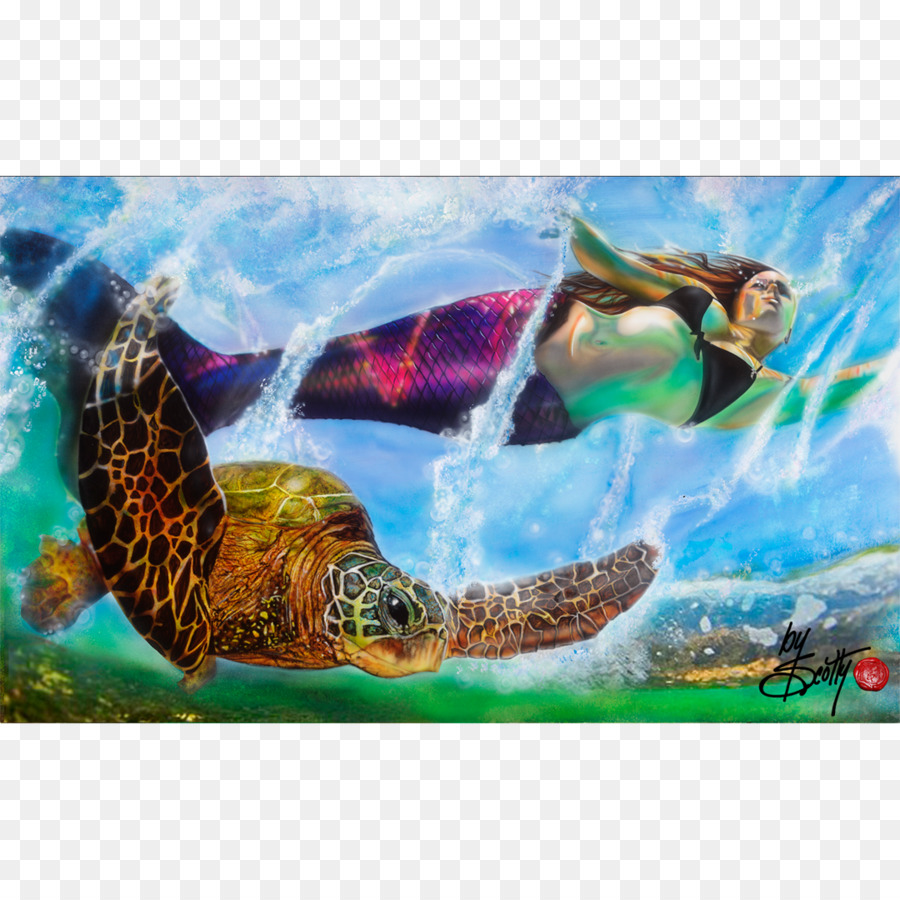 Rockstars De Galerie D Art，Tortue Caouanne PNG