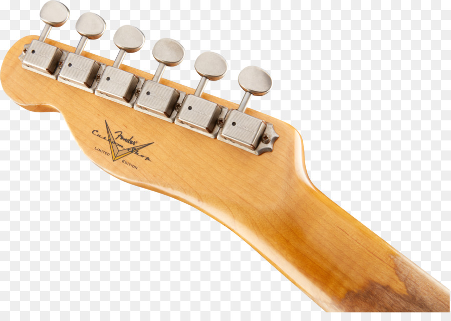 Tête De Guitare，Chevilles De Réglage PNG