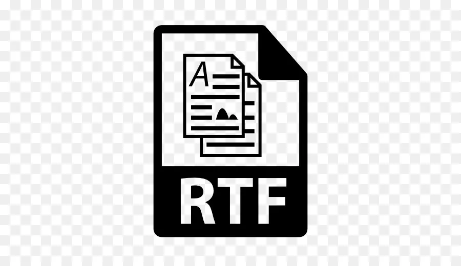 Icône De Fichier Rtf，Document PNG