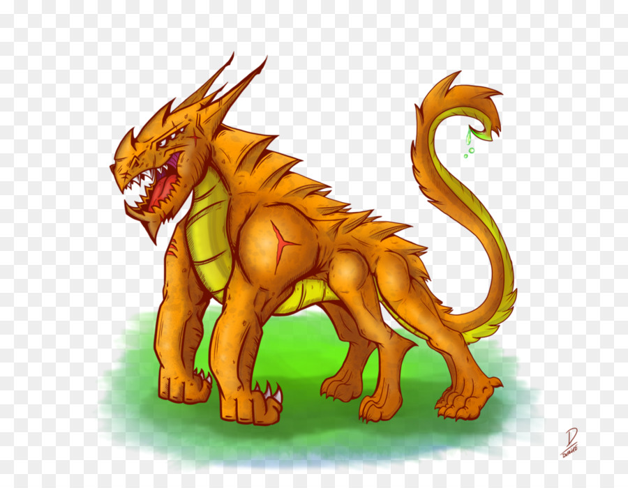 Lion，Dragon PNG