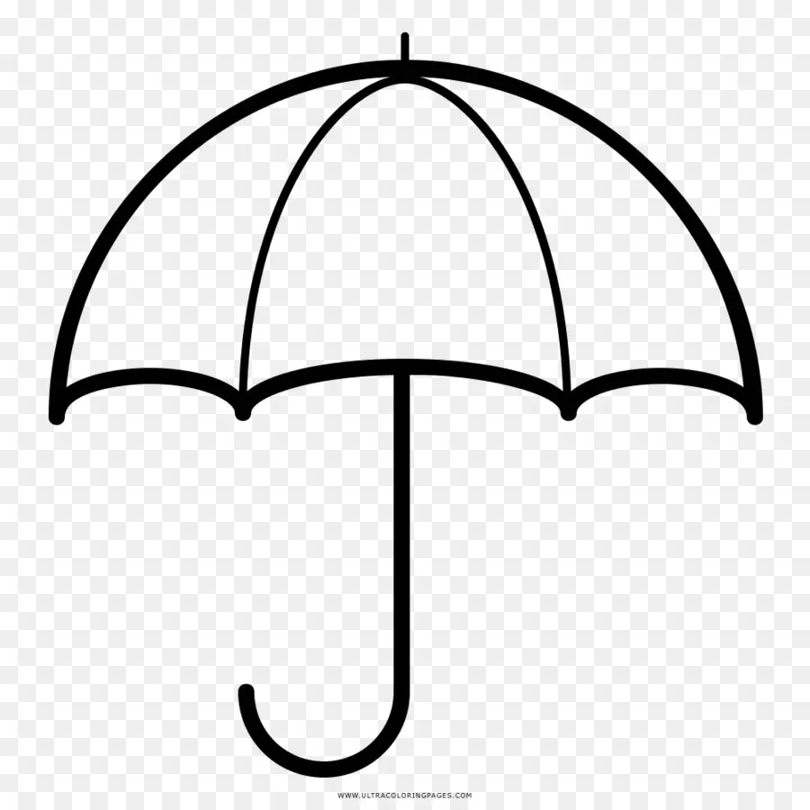 Livre De Coloriage，Parapluie PNG