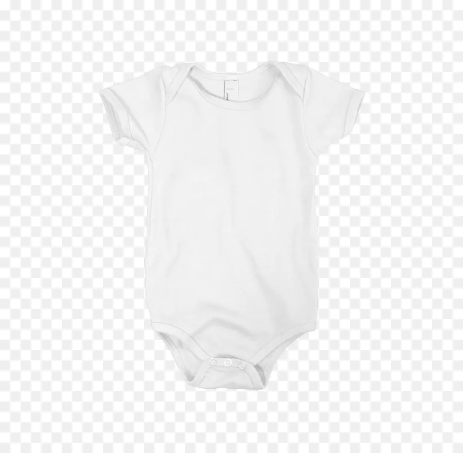 Bébé Onesie，Blanc PNG