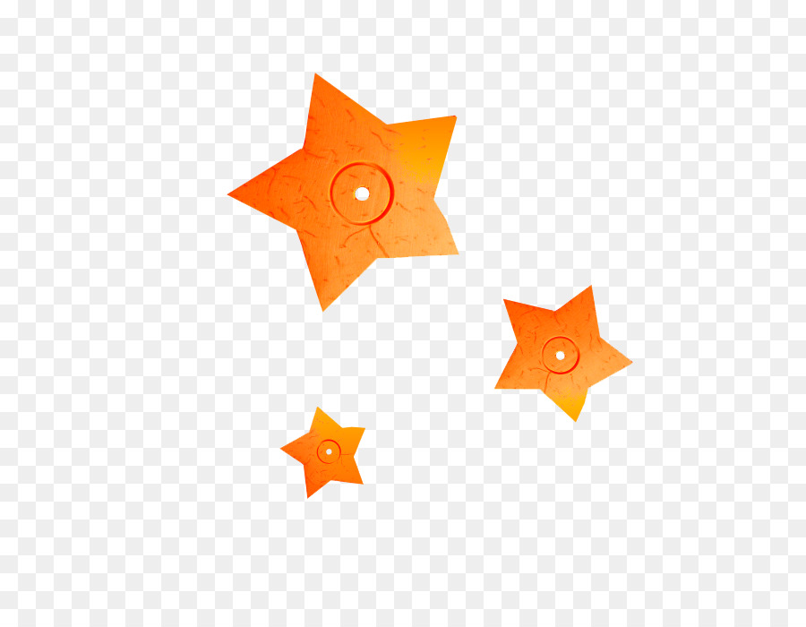 Étoiles，Orange PNG