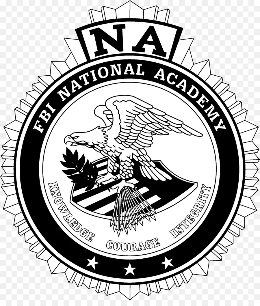 Académie Nationale Du Fbi，Badge PNG