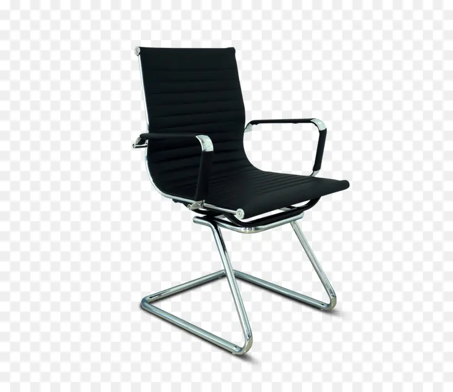 Chaise De Bureau，Noir PNG