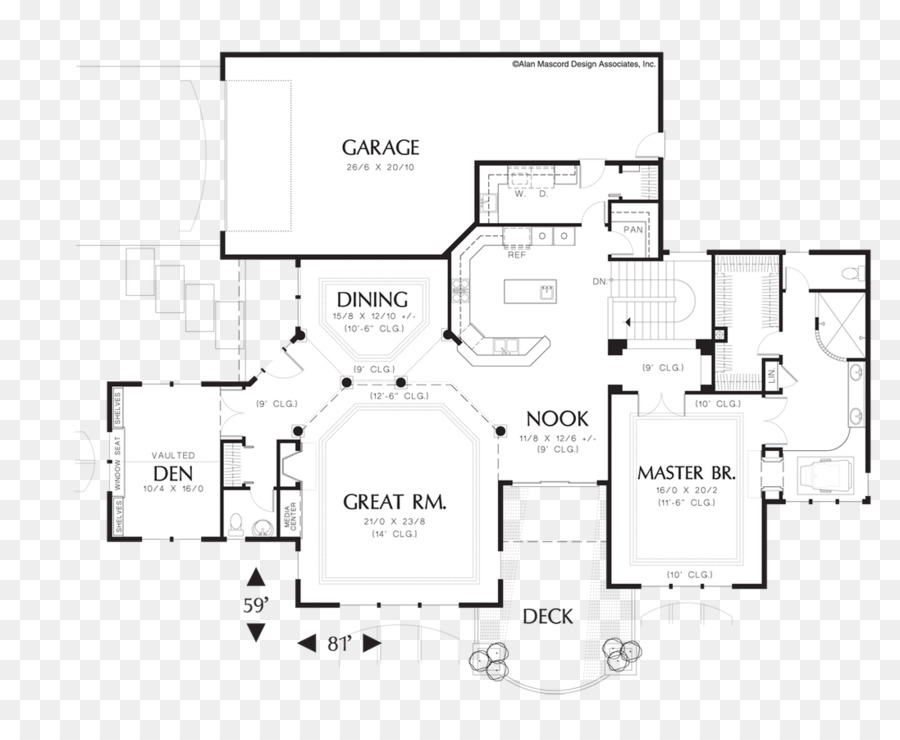 Plan D'étage，Maison PNG