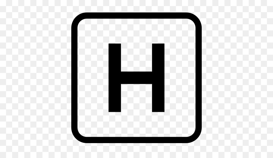 Lettre Noire H，Alphabet PNG