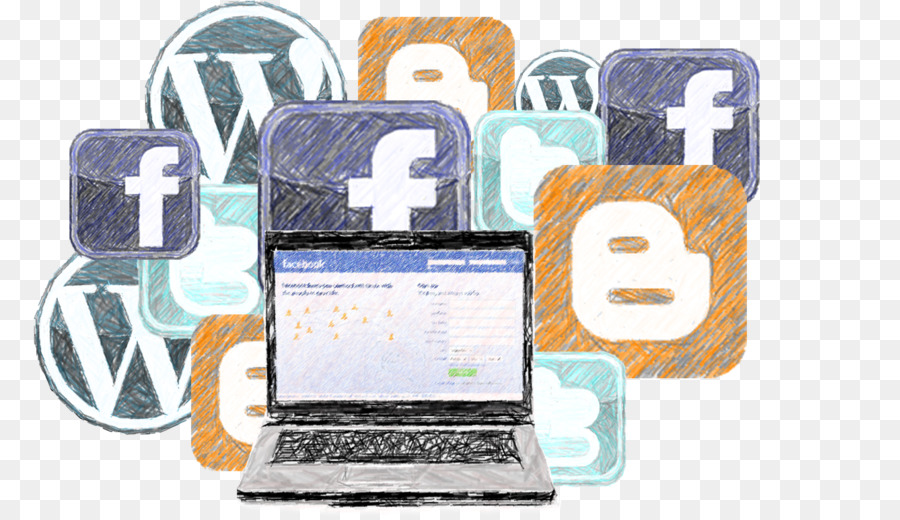 Réseaux Sociaux，Facebook PNG