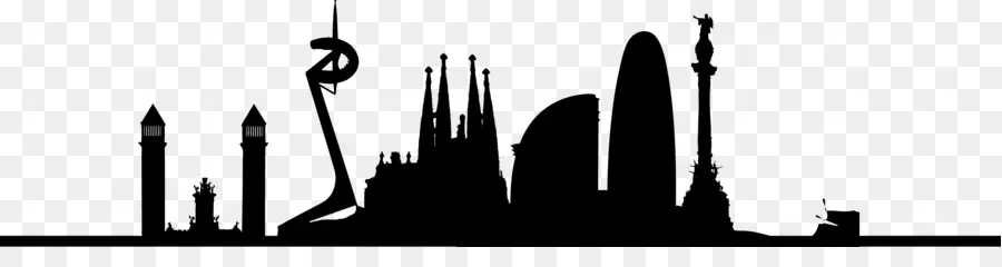 Horizon De Barcelone，Paysage Urbain PNG