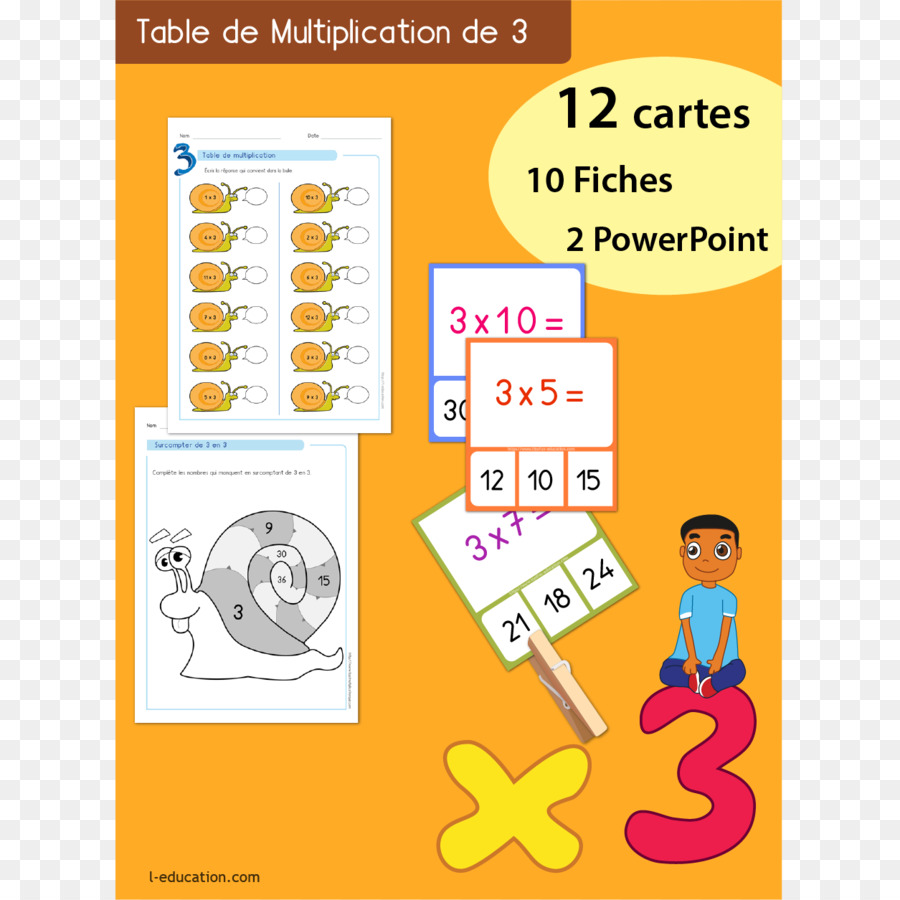 Table De Multiplication，La Multiplication PNG