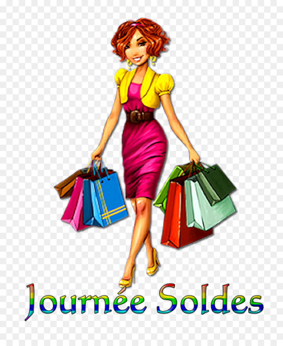 Shopping，Femme PNG