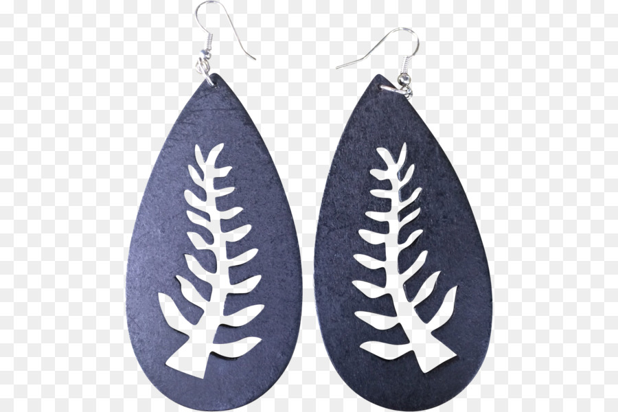 Boucle D'oreille，Bleu De Cobalt PNG