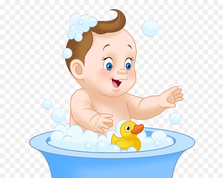 Bébé Dans La Baignoire，Baignoire PNG